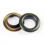 Custom Aluminum Brass Metal Mesh Eyelet Curtain Rings