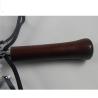 Buy cheap 30 Inch Helmet Clear Dome See Through Umbrella Straight Wooden Handle from wholesalers