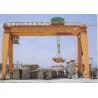Buy cheap Outdoor Double Girder Rail Gantry Crane Customized 50/10 Ton from wholesalers