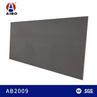 Buy cheap 18MM Thick Pebble Grey Quartz Stone For Indoor Flooring Tiles product