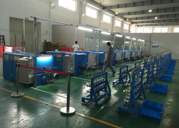 Quality 0.03mm Copper Wire Twisting Machine 24 Zones Double Twist Buncher for sale