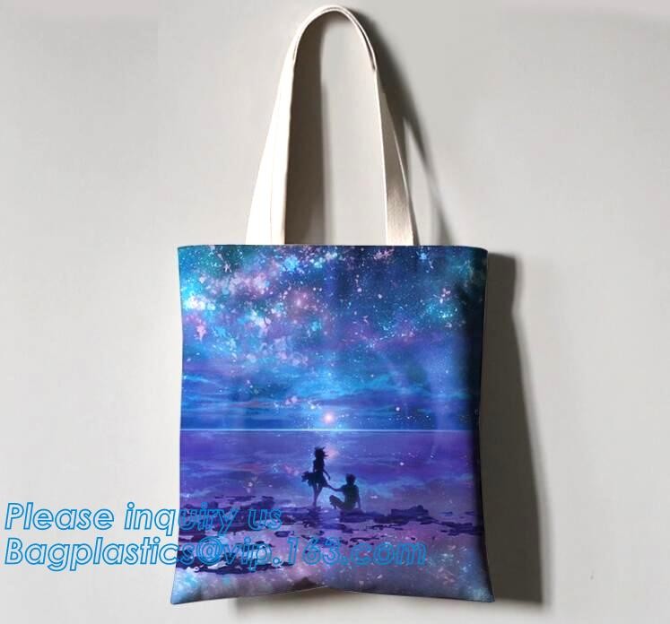 Reusable Long Handle Cotton Net Produce Bag , Cotton Net Shopping Bags For Vegetables