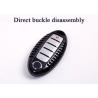 Buy cheap Direct Button Carbon Fiber Car Key Case from wholesalers
