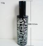 empty perfume spray bottle recycled glass bottles black blue red pink green cap