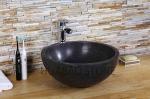 Elegant Deep Carved Bowl Shaped Kitchen Sink Basin For Granite Countertops