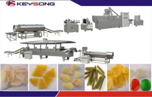 Buy cheap Automatic 3D Snack Pellet Production Line Fryums , Pani Puri Machinery from wholesalers
