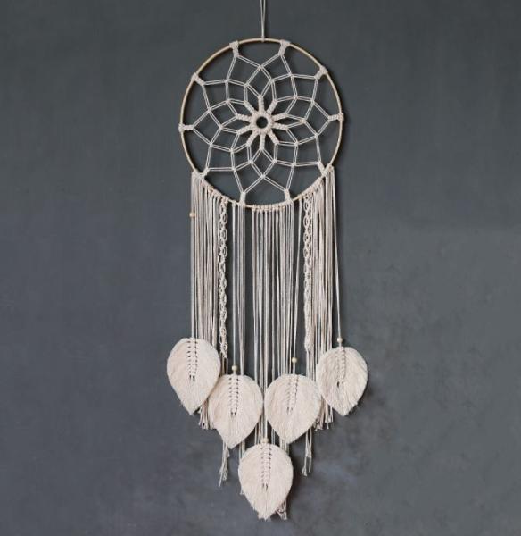 Buy cheap Bohemian Hand-Woven Leaf Dream Catcher from wholesalers