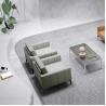 Buy cheap Elegant Aesthetic Leather Reception Furniture ODM Carefully Crafted from wholesalers