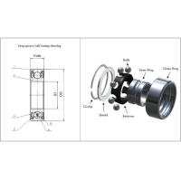 Buy cheap Hear Resistant Deep Groove Ball Bearings For Dry Cleaning Machine ISO Listed product