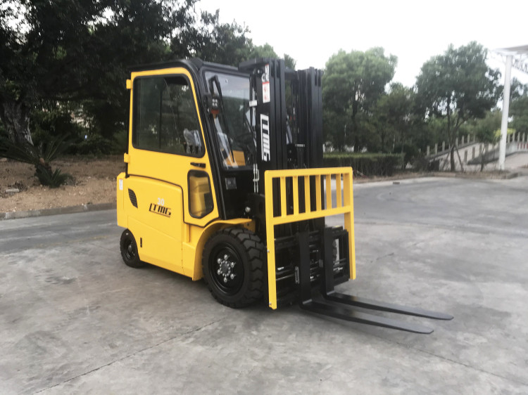LTMG electric forklift 3ton 2.5ton 2ton 1ton cabin yellow battery forklift Curtis Electronic Control