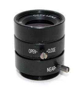 Buy cheap Industrial CCTV Box Camera Lens 8mm 1/2" 3 Megapixel Manual Fixed CS Mount from wholesalers