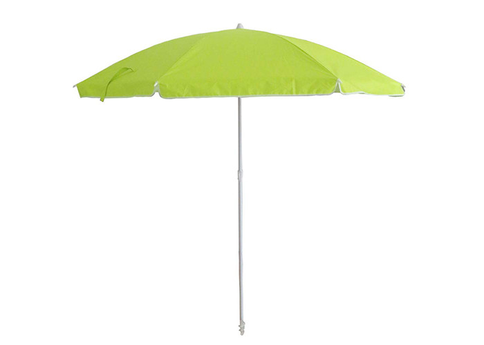Courtyard Folding Beach Umbrella , Outdoor Parasol Umbrella UV Resistant