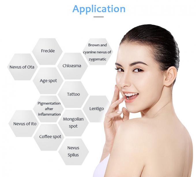 Uniform Spot 1064nm Pigmentation Removal and professional tattoo removal Picosecond Laser Equipment 7