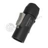 Buy cheap PA6 Plastic Male Waterproof Power Connector Corrosion Resistance For LED Display from wholesalers