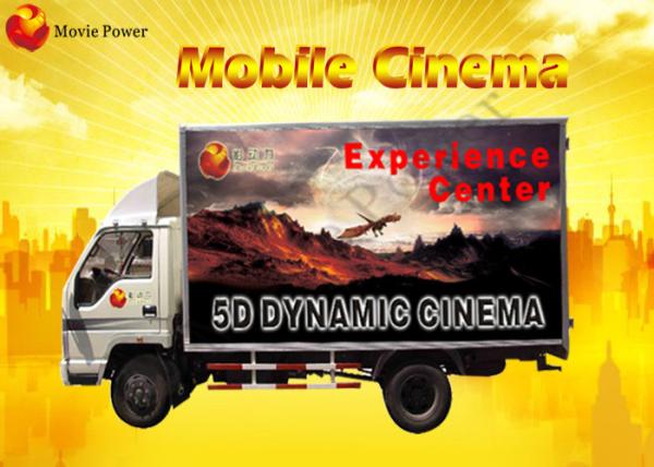 Buy cheap Electric Platform Mobile 5D Cinema System virtual reality movie theater from wholesalers