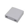 Buy cheap Wall Mount FTTH Products Optical Fiber Tools Fiber Optic Faceplate from wholesalers