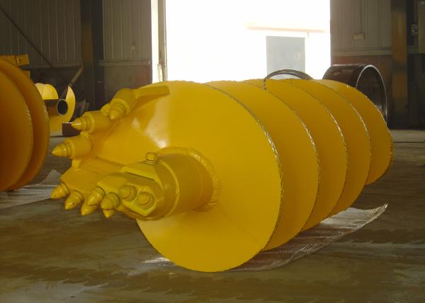Buy cheap Single Head 2pcs Teeth 500mm Flight Pitch Rock Drilling Auger from wholesalers