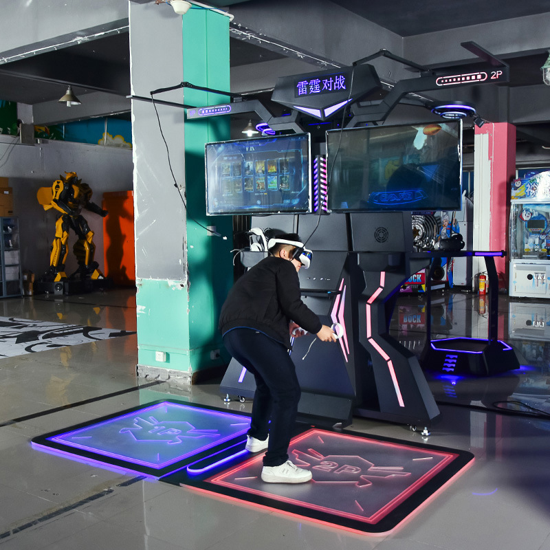 Easy Operate VR Shooting Game Machine for Entertainment Place Suitable For Development VR System