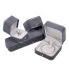 Buy cheap Hot Stamping Logo Hanhong Gray Custom Jewelry Box for Necklace Bracelet Earrings from wholesalers