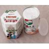 Buy cheap Food Grade Cylindrical water proof Paper Composite nut Cans , Aluminium Foil Peel Lid from wholesalers