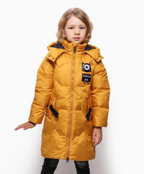 Bilemi Baby Thick Lovely Warm Parkas Detachable Cap Down Jacket Winter Boys