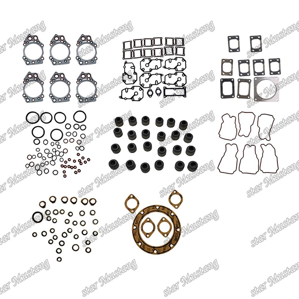 6D140-1 Upper Gasket Set 6212-K1-9901 Suitable For Komatsu