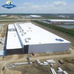 Commercial GB Prefab Steel Warehouse Structure High Seismic Resistance