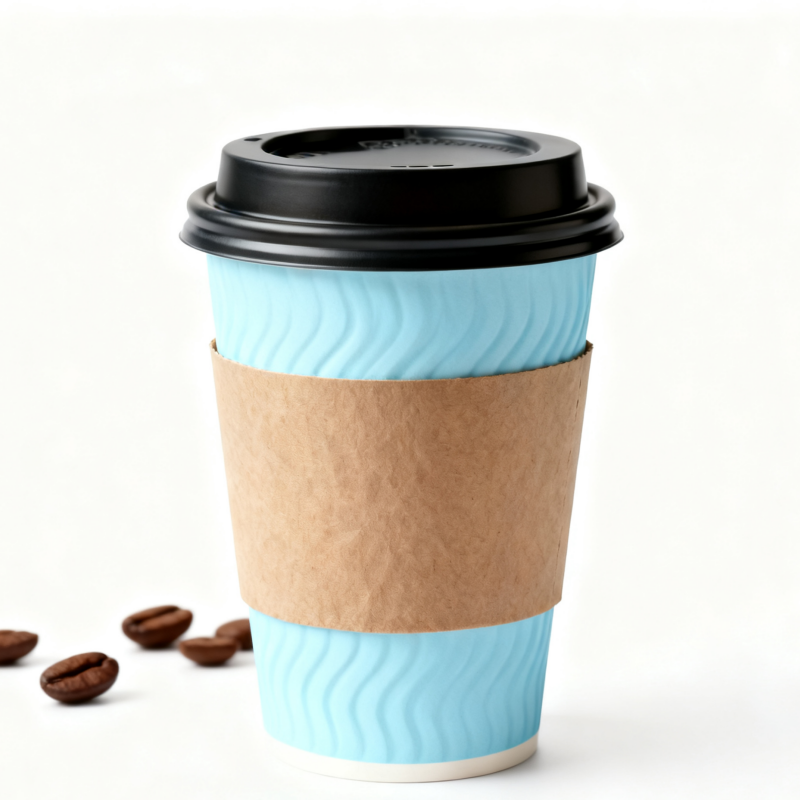 Buy cheap Customized logo for disposable single and double wall coffee paper cups product