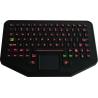 Buy cheap Wide Temperature Silicone Industrial Keyboard Desktop Type For Military from wholesalers