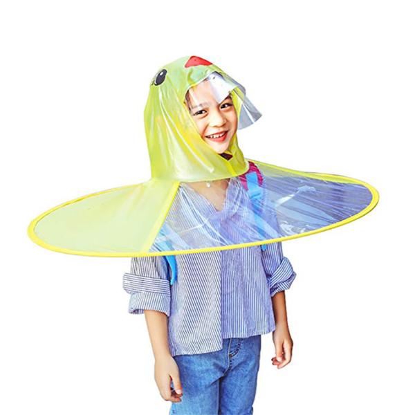 Buy cheap PVC Hat Cloak Foldable Waterproof Raincoat 70.5cm Unfold from wholesalers