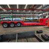 Buy cheap XM Group 4 Axle Low Bed Trailer Hydraulic Front Load Gooseneck Detachable Lowboy Semi Trailer For Nigeria from wholesalers