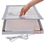 Shopping Mall Chain LED Lighting Box Advertising Magnetic Photo Frame 15mm