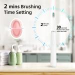 31200VPM IPX7 Adult Electric Toothbrush Oral Care Type-C Rechargeable