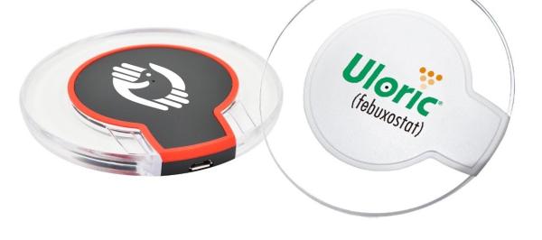 Buy cheap Custom Logo Portable Wireless Charger​ For Corporate Business Gifts Iphone 15 from wholesalers
