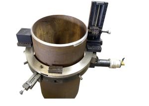 China Aluminum Body Edge Preparation 70mm Pipe Cutting And Beveling Equipment on sale