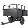 Buy cheap Steel Structure Lawn Tractor Tiller Trailer Garden Dump Truck Steel ATV Dump Truck Steel ATV Trailer Heavy Duty Trailer Garden Trailer Quick Release from wholesalers