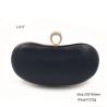 Buy cheap Bag accessories oval shape gold metal purse frame with plastic box from wholesalers