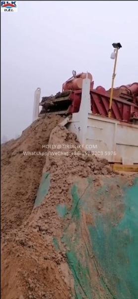 RLKJC300S Desanders 12 Inch Cyclone Size Transport Dimension L4080*W2556*H2650