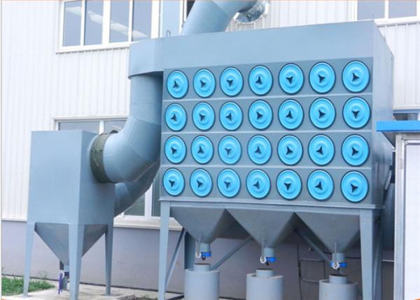 Buy cheap Bag Filter Barrel Welded Smoke Baghouse Dust Collector Gas Box Pulse 5g / Nm3 from wholesalers