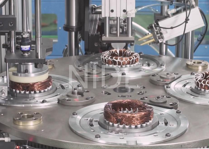 stator lacing machine