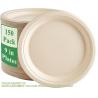 Buy cheap 10 inch Compostable Plates Heavy-Duty Disposable Paper Plates Bagasse Natural Biodegradable Eco-Friendly Sugarcane from wholesalers