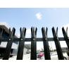 Buy cheap ISO9001 Steel Palisade Fencing , Splayed Top 8 Ft High Privacy Fence from wholesalers