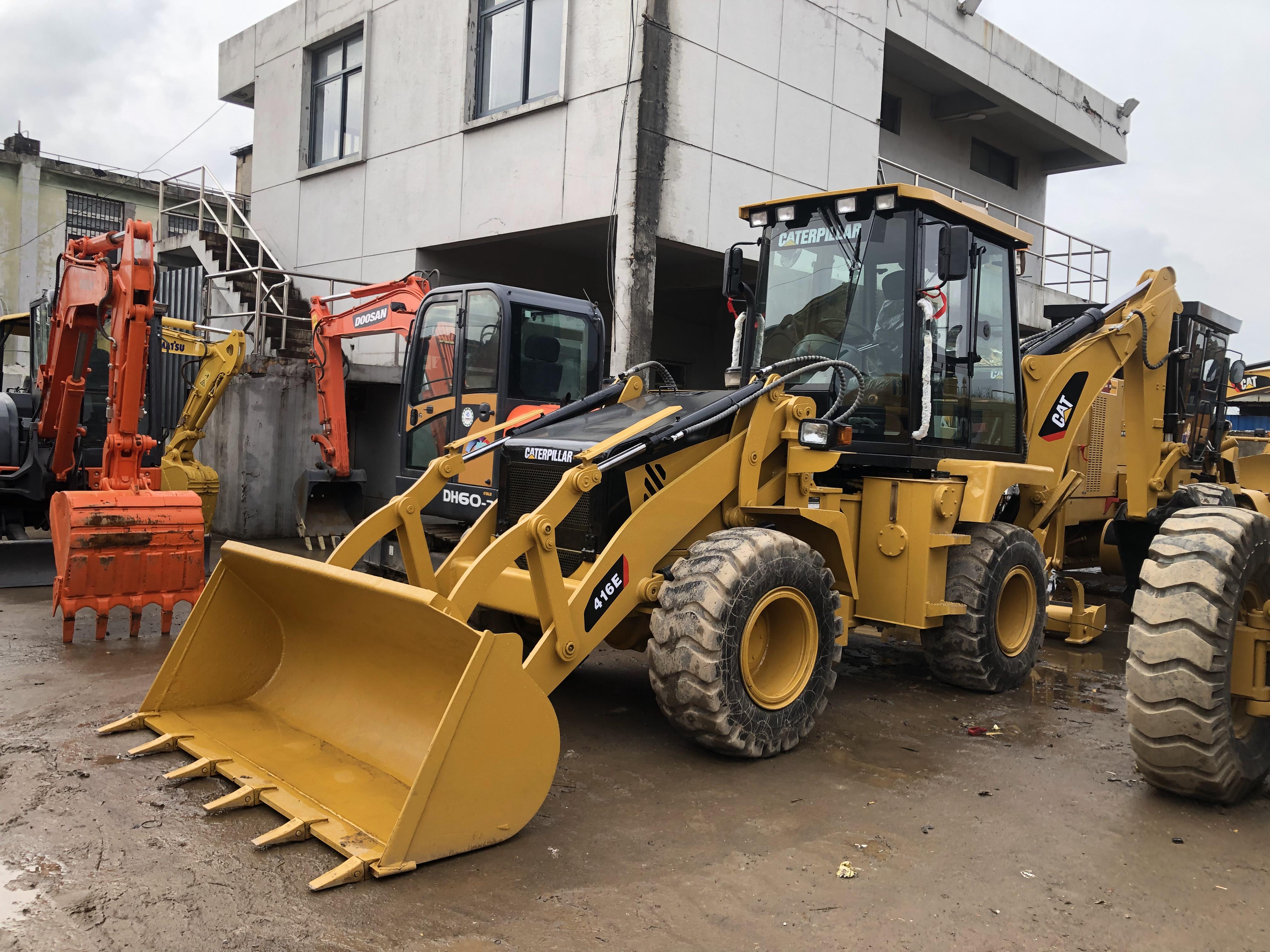 CAT416E Bulldozer with 1441 Working Hours and 3054C DINA Engine in The United States
