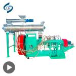 High Efficiency Feed Extruder Machine , Fish Food Extruder For Fish Farming