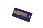 Blue Yellow Pink 350G Art Paper Eyelash Paper Box With Plastic Tray Window OEM