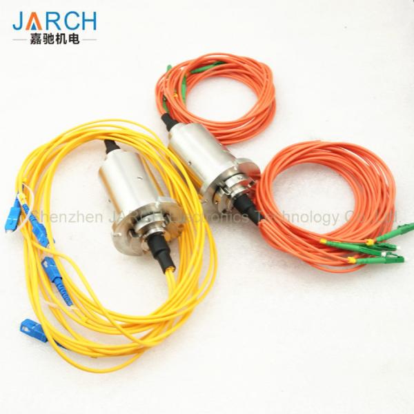 Buy cheap Double Channel Fiber Optic Rotary Joint / Fiber Optic Cable Joint With Stainless Steel House from wholesalers