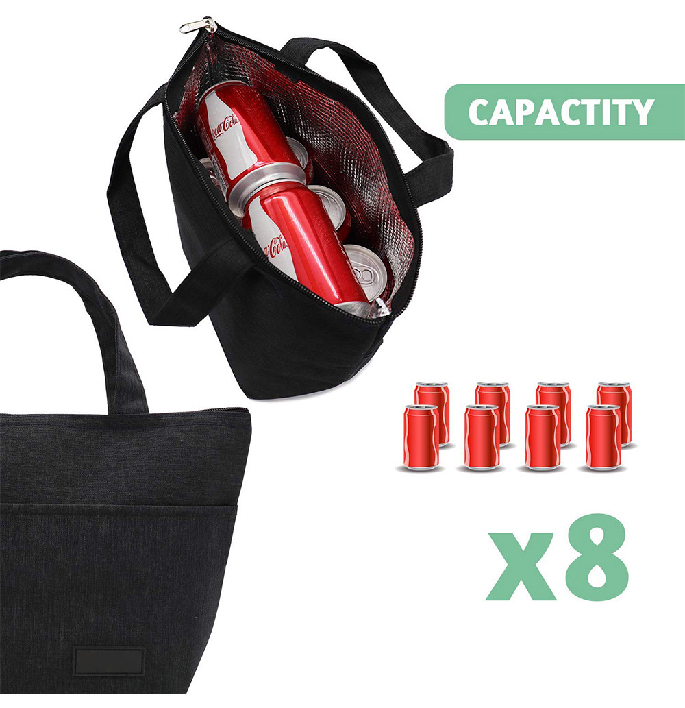 Water-resistant Thermal Lunch Tote Bag Leakproof School Lunch Pail for Boys Girls