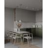Buy cheap L Shaped White And Green Kitchen Cabinets Modern PET Kitchen System Tailored from wholesalers