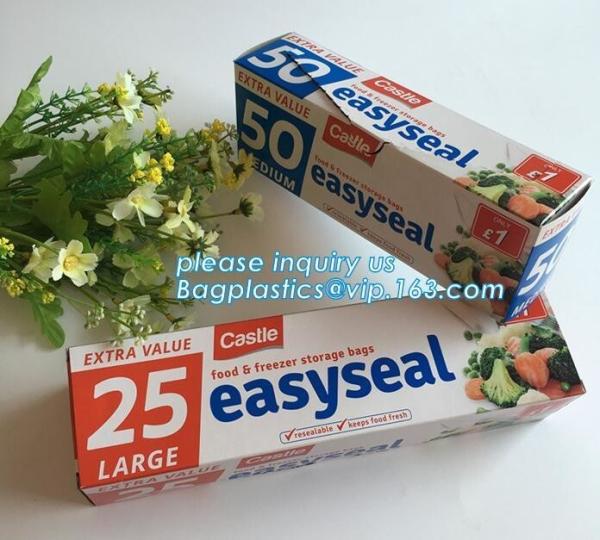 pe zipper ldpe plastic food bag Zip lockkk freezer storage bags, Food grade