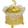 Buy cheap T3-Arabia Exquisite Gold-plated Louhua Eight flowers Sugar bowl from wholesalers